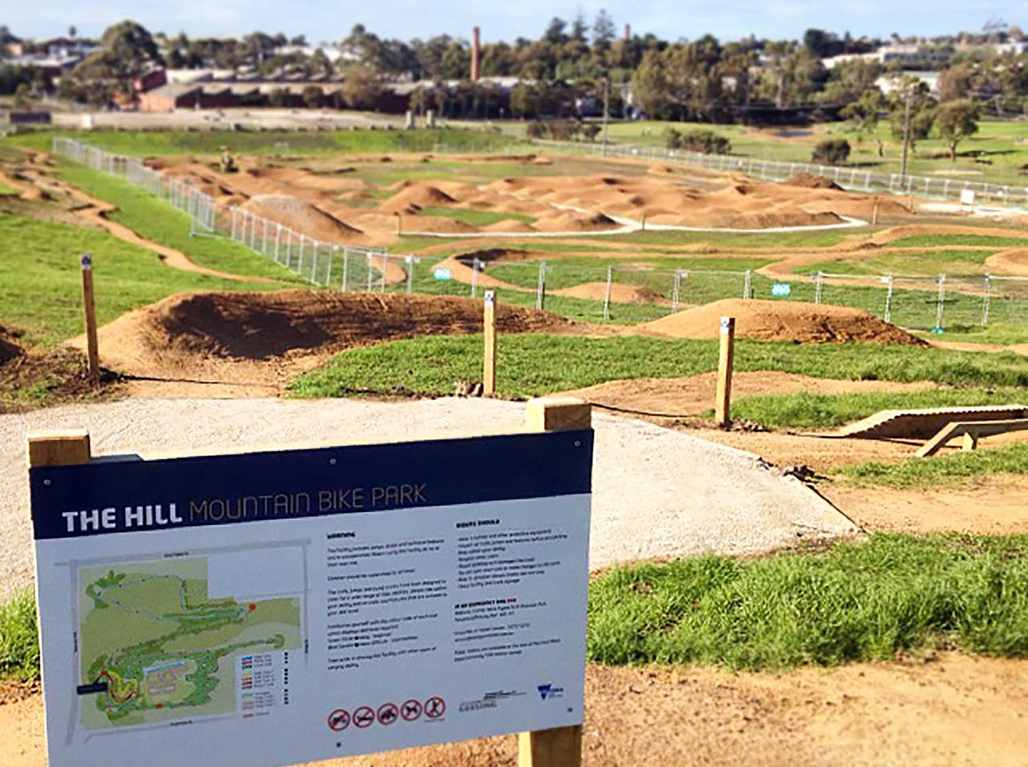 The Hill Mountain Bike Park | Design, Consultancy and Construction